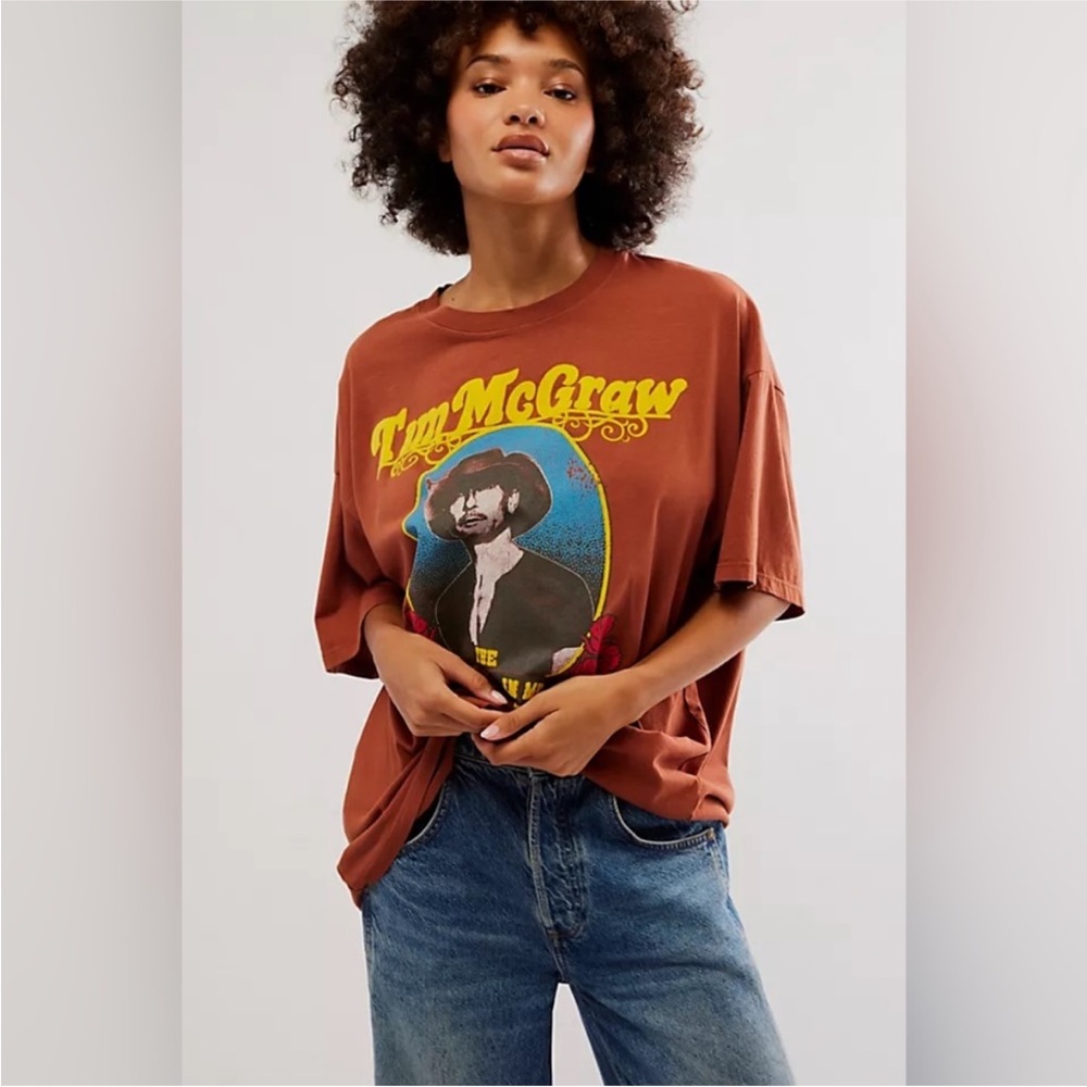 Free People Daydreamer Tim McGraw The Cowboy In Me Tee